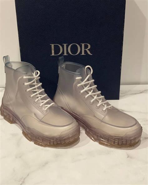 dior translucent boots